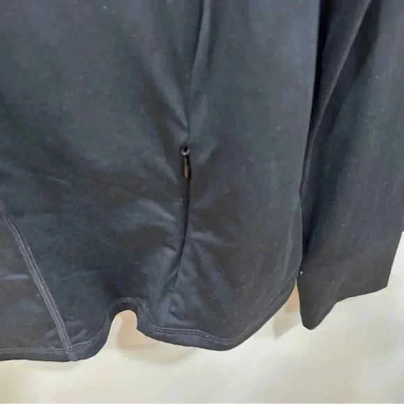 🍁 Fabletics black Phoenix Long-Sleeve Top Large - Picture 4 of 13